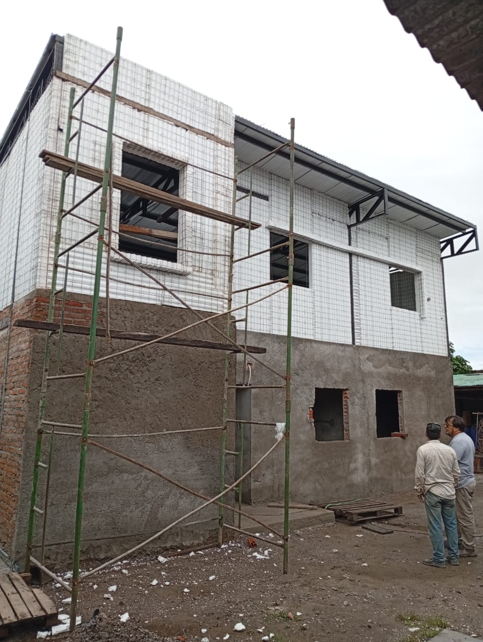 Obra real con Sistema Arista - Tucsteel Construcciones